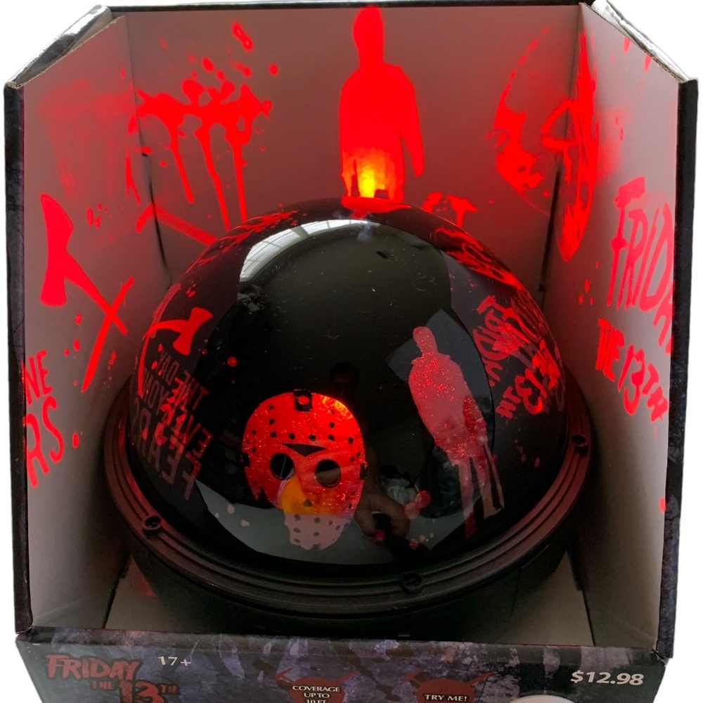 Friday the 13th Jason Vorhees Tabletop LED ShadowLights Projector